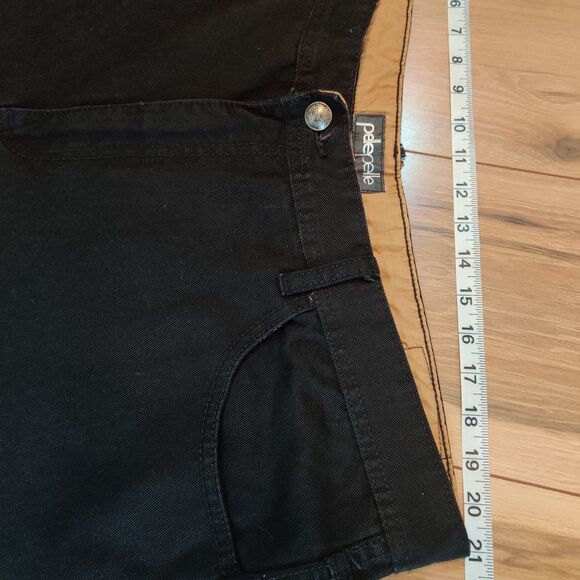 Vtg Pelle Pelle Mens 44x34 Embroidered Pockets Hip Hop Y2K Baggy Jeans Wide Leg - Picture 11 of 14